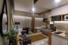 Lindo studio na área central de Poços